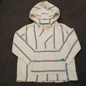 Genuine Kids from OshKosh striped Baja hoodie